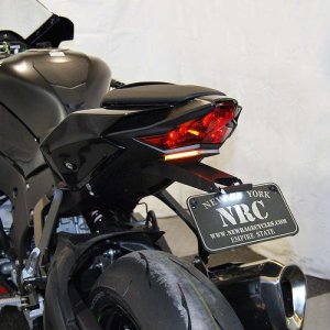 Kawasaki ZX-10R Fender Eliminator - New Rage Cycles - Plug & Play - Black - `20-`27